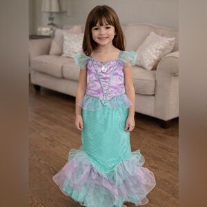 Disney Store Little Mermaid Halloween Costume or Dress Up * Like New